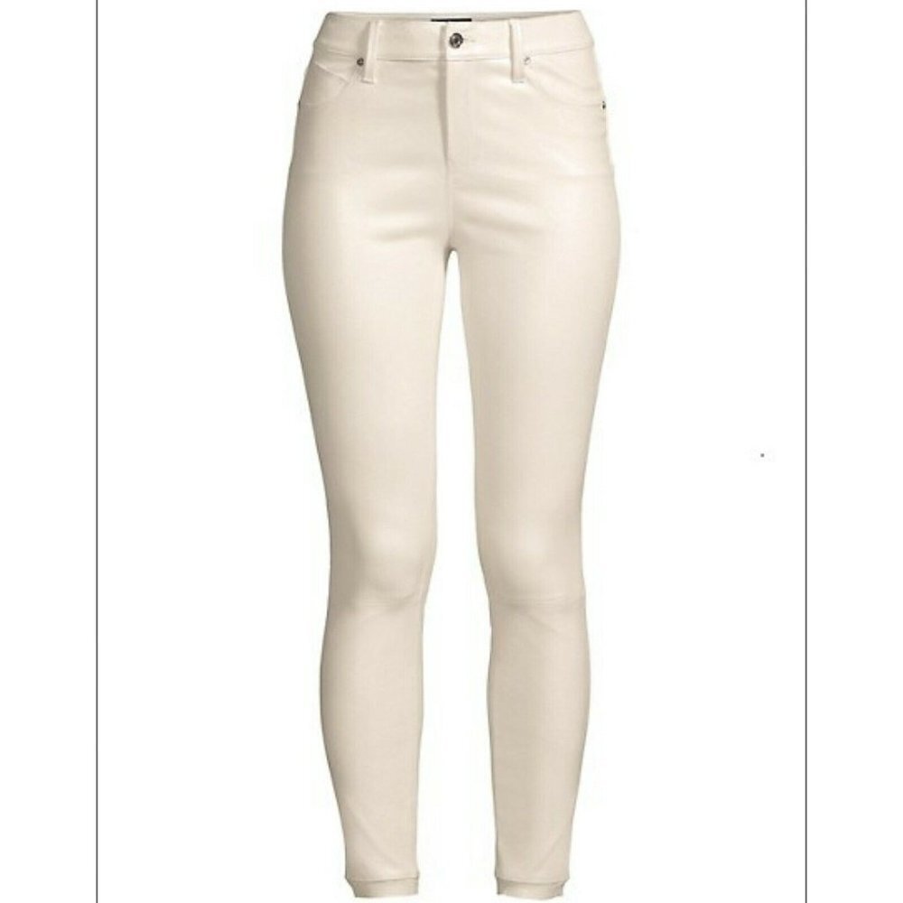 RtA Madrid High-Rise Leather Skinny Pants size 26